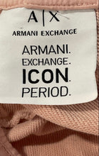 Load image into Gallery viewer, Armani Exchange Womens Pink Pockets Tapered Leg Sweatpants Size Small

