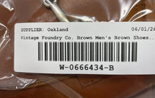 Load image into Gallery viewer, Vintage Foundry Co. Mens Cosmo Brown Leather Slip-On Loafer Shoes Size 10
