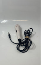 Load image into Gallery viewer, Unbranded White Jack On Off Switch Wired Dynamic Microphone Not Tested
