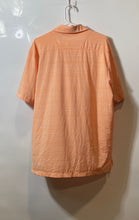 Load image into Gallery viewer, Columbia Mens Orange White Short Sleeve Stretch Collared Golf Polo Shirt Size XL
