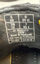 Load image into Gallery viewer, Dr. Martens Unisex Conrad AW004 Black Leather Ankle Chelsea Boots Size M 6 W 7
