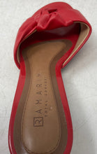 Load image into Gallery viewer, Ramarim Womens Red Leather Open Toe Slip-On Slide Sandals Size 7
