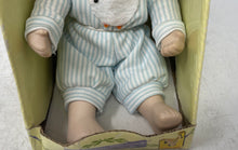Load image into Gallery viewer, Victorian Beauty Blonde Hair Green Eyes Collectible Porcelain Baby Doll In Box
