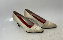 Load image into Gallery viewer, Anne Klein Womens Beige Square Toe Slip-On Stiletto Pump Heels Size 7
