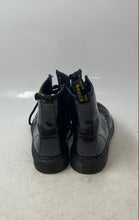 Load image into Gallery viewer, Dr. Martens Mens 1460 J AW004 Black Glitter Lace-Up Combat Boots Size 4
