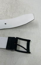 Load image into Gallery viewer, Nike Mens Black Genuine Leather Adjustable Buckle Dress Belt Size 34
