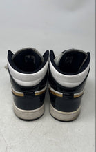 Load image into Gallery viewer, Nike Mens Air Jordan 1 Mid SE White Black And Gold Sneaker Shoes Size 10.5

