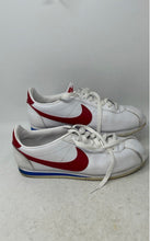 Load image into Gallery viewer, Nike Mens Classic Cortez 749571-154 White Red Lace-Up Sneaker Shoes Size 11
