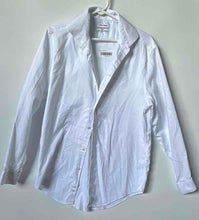 Load image into Gallery viewer, Calvin Klein Mens White Slim Fit Wrinkle Free Dress Shirt Size M 15.5 32/33
