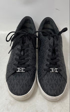 Load image into Gallery viewer, Michael Kors Mens Black Signature Print Lace-Up Sneakers Shoes Size 10
