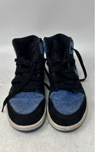 Load image into Gallery viewer, Nike Unisex Kids Air Jordan 1 FD1412-042 Black Blue White Sneakers Shoes Size 3Y
