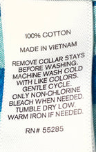 Load image into Gallery viewer, Express Mens Teal Gingham Cotton Long Sleeve Collared Dress Shirt Size Large
