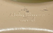 Load image into Gallery viewer, Authentic Salvatore Ferragamo Womens Vara Brown Pump Heels Size 8.5E Worn Sole
