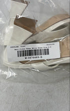 Load image into Gallery viewer, Marc Fisher Womens Zasha White Patent Leather Block Heel Slide Sandals Size 8.5M
