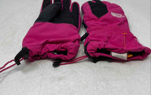 Load image into Gallery viewer, The North Face Unisex Kids Black White Drawstring Montana Ski Gloves Size L/G
