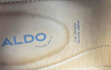 Load image into Gallery viewer, Aldo Mens Brown Leather Moc Toe Slip-On Driving Loafer Shoes Size 9.5
