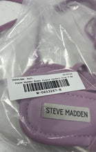 Load image into Gallery viewer, Steve Madden Womens Garvan Purple Leather Open Toe Gladiator Sandals Size 9.5M
