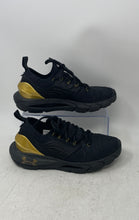Load image into Gallery viewer, Under Armour Unisex HOVR Phantom 2 IntelliKnit Black Gold Sneaker Shoes M6 W7.5
