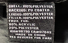 Load image into Gallery viewer, Dollhouse Womens Black Long Sleeve Hooded Full-Zip Puffer Jacket Size Large
