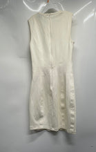 Load image into Gallery viewer, Armani Exchange Womens Beige Sleeveless Round Neck Back Zip Sheath Dress Size XS
