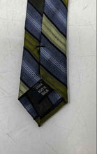 Load image into Gallery viewer, Calvin Klein Mens Multicolor Striped Silk Adjustable Formal Designer Pointed Tie
