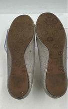 Load image into Gallery viewer, Authentic Tory Burch Womens Serena 2 Gray Karung Montilla Ballet Flats Size 7M
