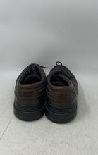 Load image into Gallery viewer, Timberland Mens Brown Leather Lace-Up Round Toe Boat Shoes Size 11M

