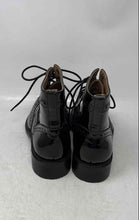 Load image into Gallery viewer, Marc Nolan Womens Ms. Belmont Black Patent Leather Wingtip Combat Boots Size 9
