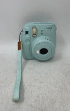 Load image into Gallery viewer, Fujifilm Instax Mini 9 Light Blue 60mm Lens Instant Film Camera Not Tested
