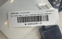 Load image into Gallery viewer, TP-Link TL-SF1005D Gray 5-Port Ethernet Desktop Switch Component Not Tested
