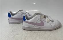Load image into Gallery viewer, Nike Unisex Kids Court Royale 833536-108 White Leather Sneaker Shoes Size 13C
