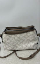 Load image into Gallery viewer, Nine West Womens Calandra White Light Brown Monogram Crossbody Bag With Wallet
