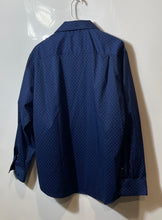 Load image into Gallery viewer, Lucky Brand Mens Dark Blue Printed Regular Fit Long Sleeve Button-Up Shirt Sz L
