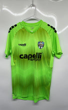 Load image into Gallery viewer, Capelli Sport Mens Green Short Sleeve #99 Soccer Goalkeeper Jersey Size Small
