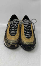 Load image into Gallery viewer, Nike Womens Air Max 97 Gold Black Low Top Lace-Up Sneaker Shoes Size 7

