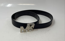 Load image into Gallery viewer, Michael Kors Unisex Adults Brown And Black Leather Adjustable Reversible Belt
