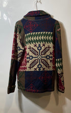 Load image into Gallery viewer, Levi's Womens Multicolor Printed Long Sleeve Button Front Cardigan Sweater Sz S
