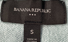 Load image into Gallery viewer, Banana Republic Womens Blue Long Sleeve Round Neck Pullover Sweater Size S
