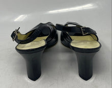 Load image into Gallery viewer, Authentic Bruno Magli Womens DH1516 Black Slingback Heels Size EUR 38 Worn
