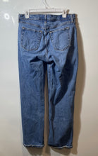 Load image into Gallery viewer, Abercrombie &amp; Fitch Womens Blue Denim Curve Love Low Rise Baggy Jeans Pants 29
