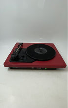 Load image into Gallery viewer, ION Audio Red Black Compact LP 3-Speed Record Player Not Tested
