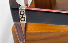 Load image into Gallery viewer, Authentic Salvatore Ferragamo Women's Crystal Brown Havana Glasses
