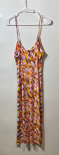 Load image into Gallery viewer, Forever 21 Womens Multicolor Printed Spaghetti Strap Slip Dress Size M
