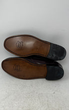 Load image into Gallery viewer, Stuart McGuire Mens Brown Leather Round Toe Slip-On Penny Loafer Shoes Size 9D
