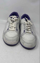 Load image into Gallery viewer, Zara Mens Purple &amp; White Leather Lace-Up Sneaker Shoes Size 45
