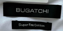 Load image into Gallery viewer, Bugatchi Mens White Super Fine Cotton Long Sleeve Collared Dress Shirt Size 16
