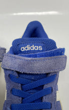 Load image into Gallery viewer, Adidas Boys Grand Court 2.0 JR0780 Blue White Suede Sneakers Shoes Size 7K
