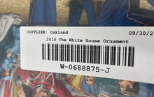 Load image into Gallery viewer, 2010 The White House Historical Association Multicolor Christmas Ornament w/ Box
