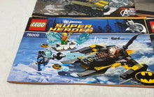 Load image into Gallery viewer, Lot Of 6 Pcs Assorted Lego Super Heroes Mixed Instruction Manuals For Age 3+
