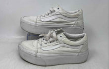 Load image into Gallery viewer, Vans Unisex Off The Wall White Lace-Up Low Top Sneaker Shoes Size M5.5 W7
